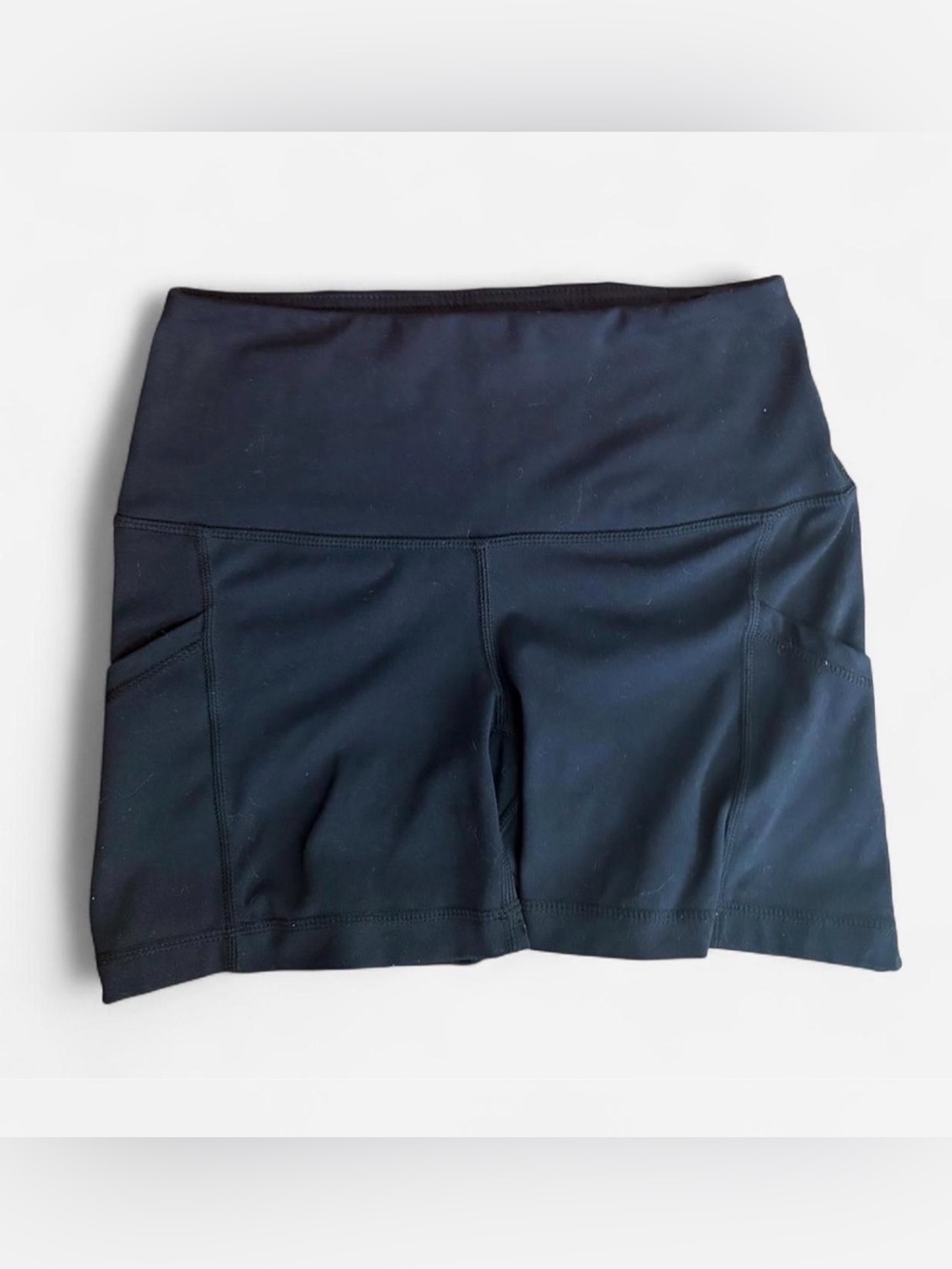Women’s Black Athletic Bike Shorts — Size XS